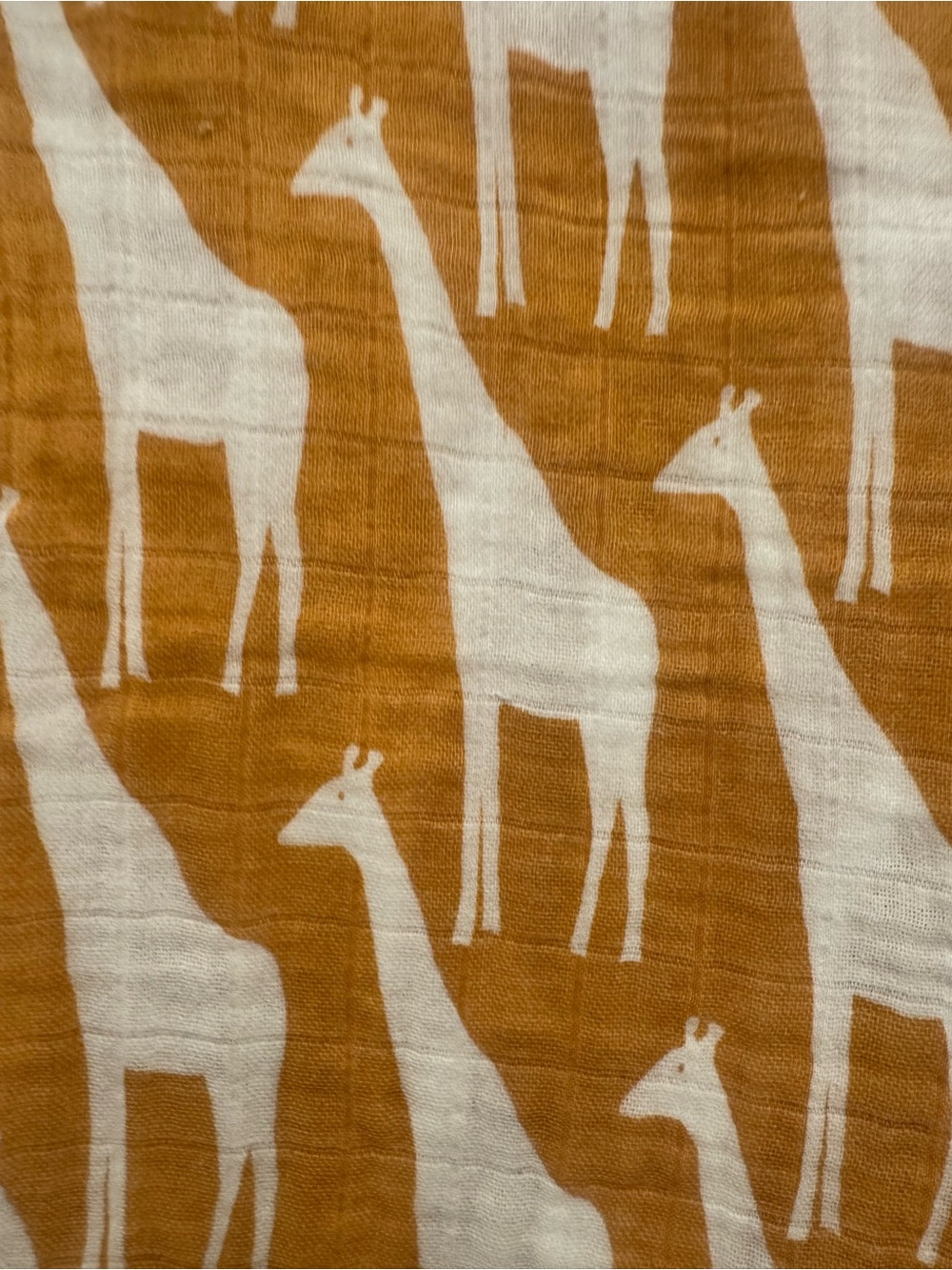 Kids Giraffe Muslin Blanket